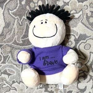 Mop Toppers Plush Doll with Chenille Screen Cleaner Hair.